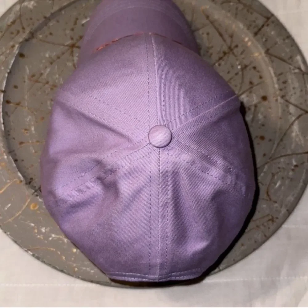 Sonoma Cotton Lavender Orange mamá Embroidered Cap